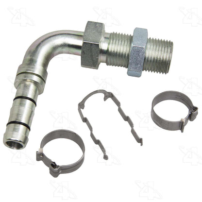 Four Seasons EZ Clip 90ï¿½ Male Insert O-Ring Bulkhead Hose Repair Fitting Kit 19390