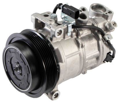 Four Seasons New Nippondenso 6SES14C Compressor w/ Clutch  top view frsport 198323