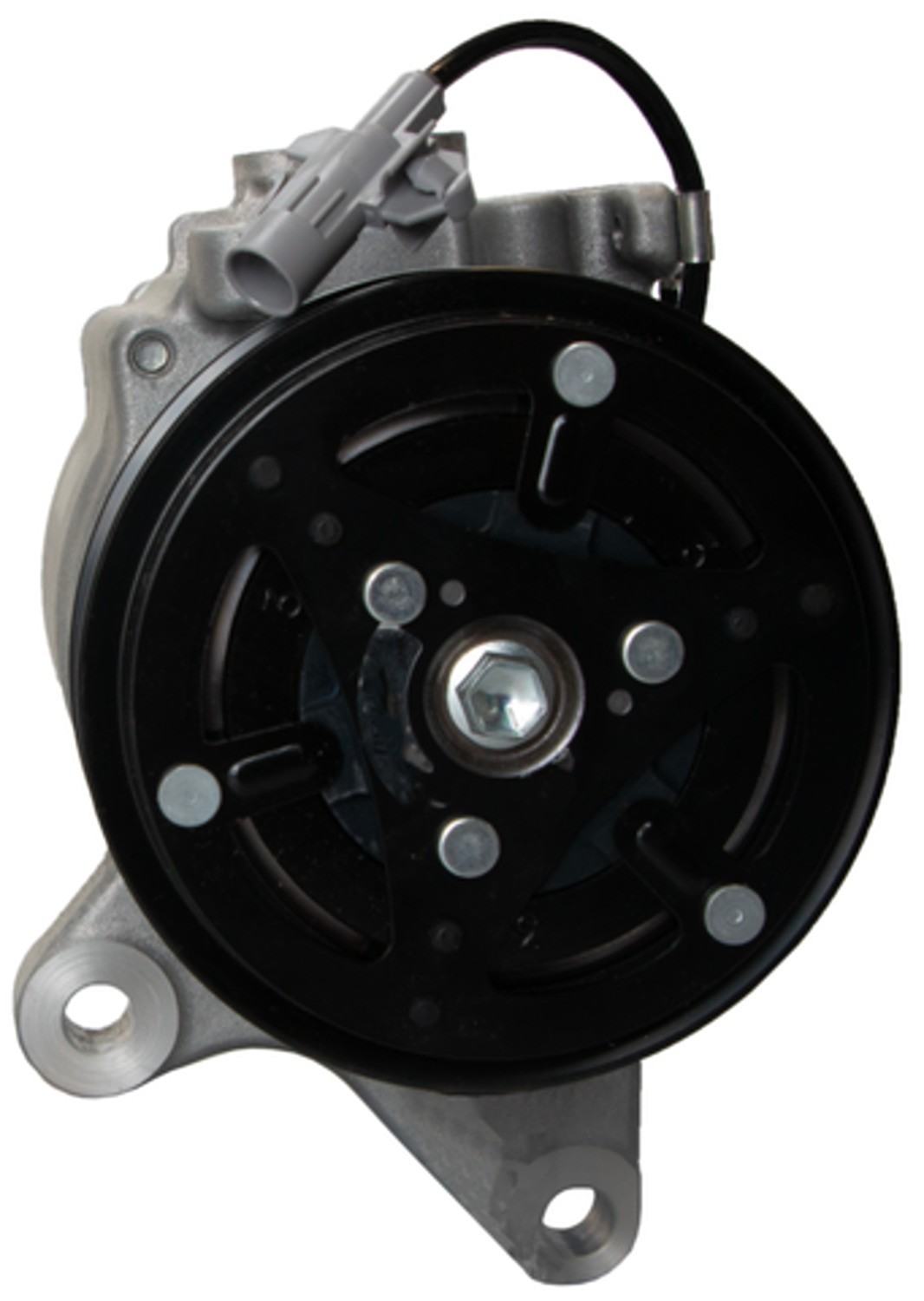 Four Seasons New Nippondenso SCSA08H Compressor w/ Clutch  top view frsport 198395