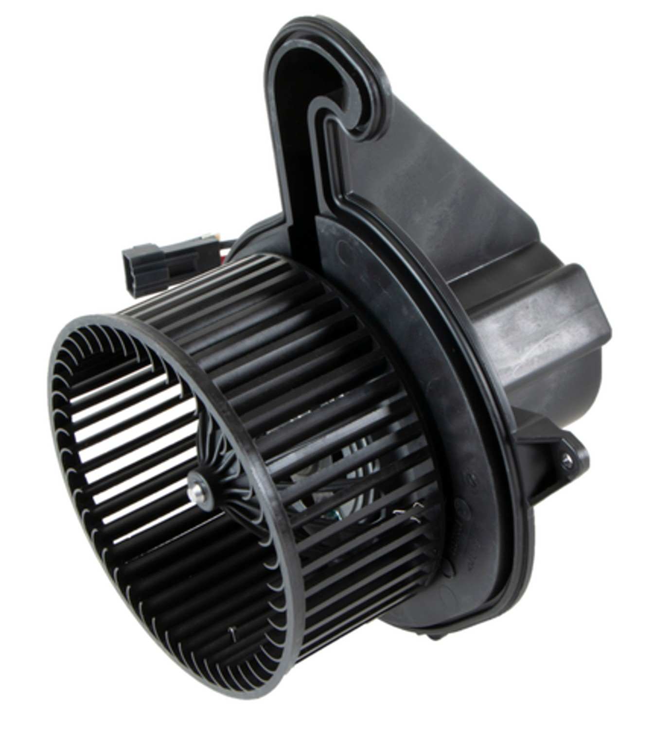 Four Seasons Flanged Vented CCW Blower Motor w/ Wheel  top view frsport 35022