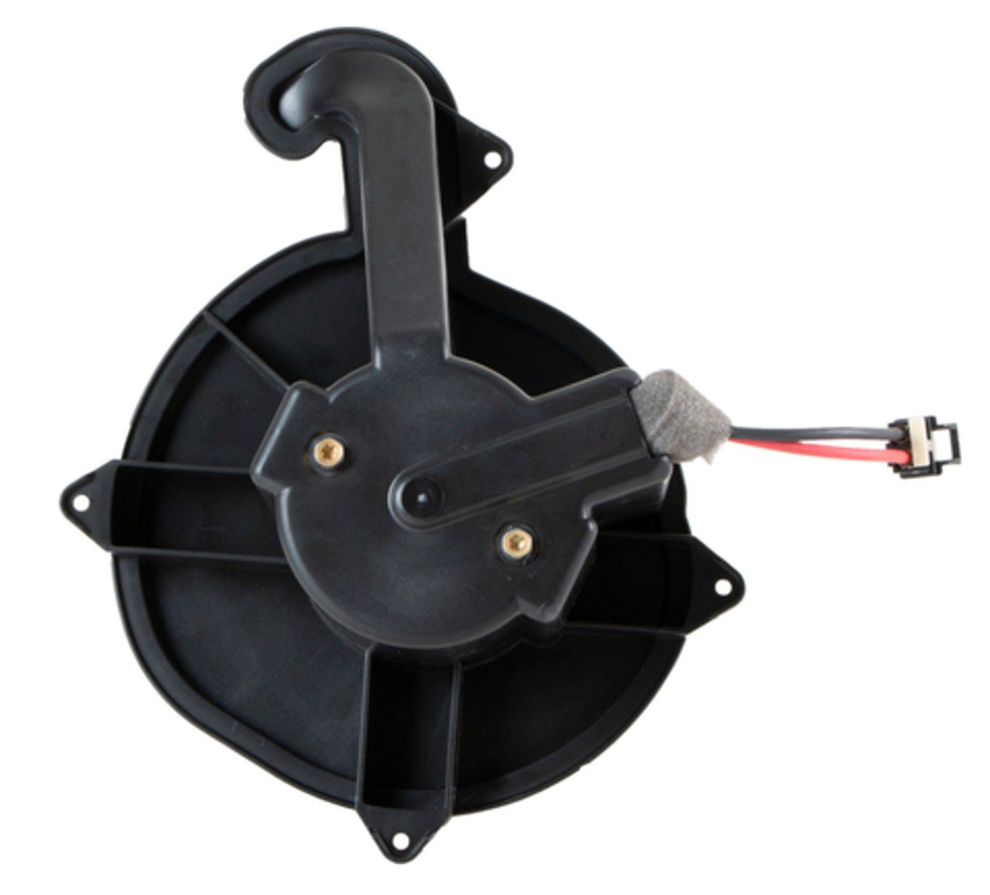 Four Seasons Flanged Vented CCW Blower Motor w/ Wheel  top view frsport 35022