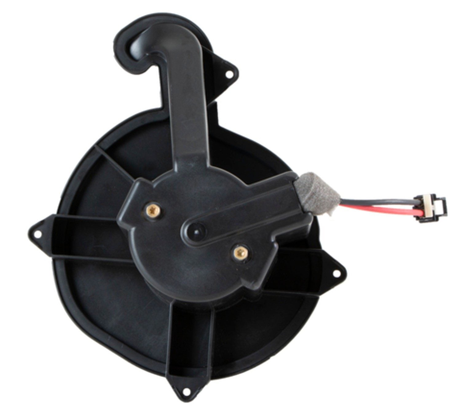 Four Seasons Flanged Vented CCW Blower Motor w/ Wheel  top view frsport 35022