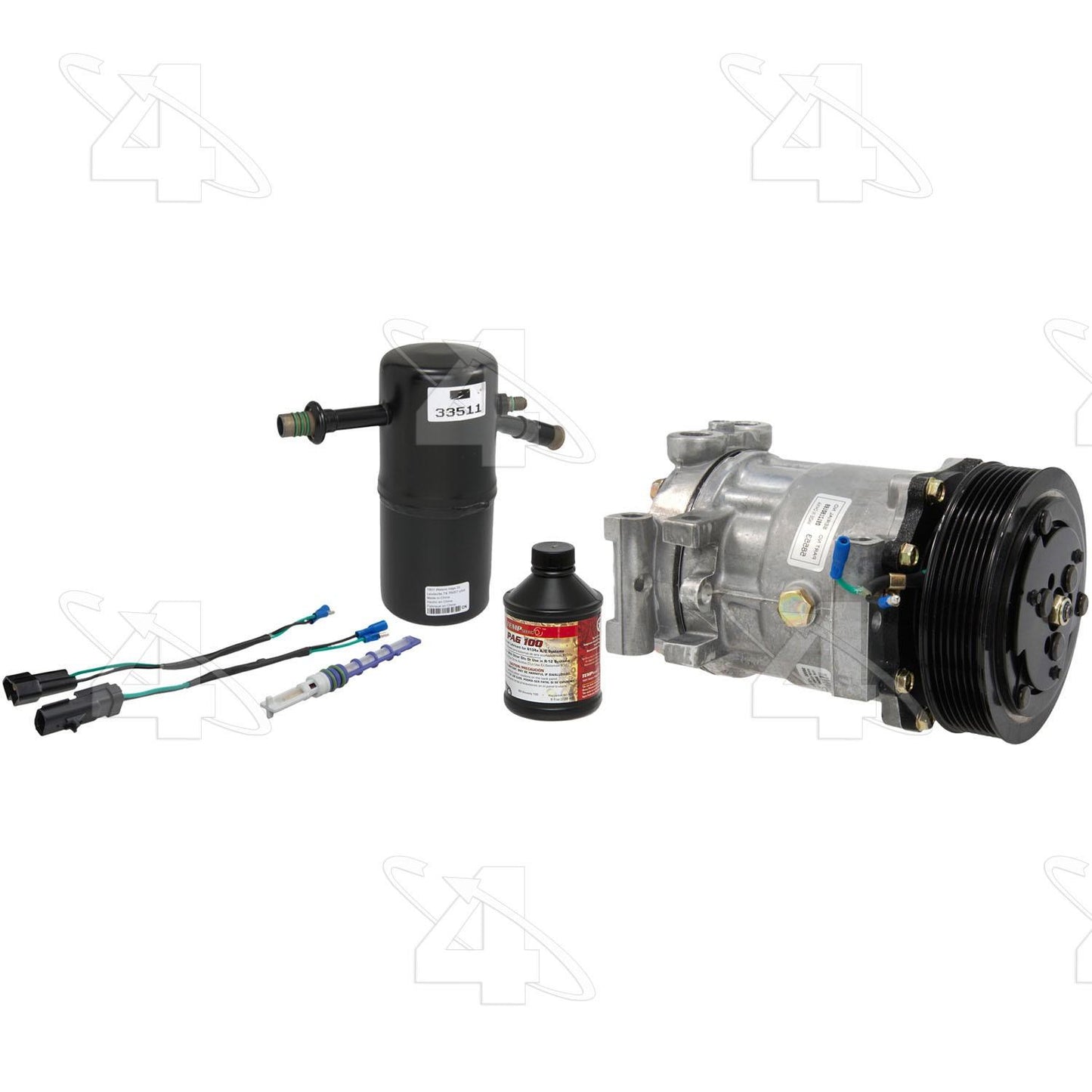 Four Seasons A/C Compressor and Component Kit 3753NK
