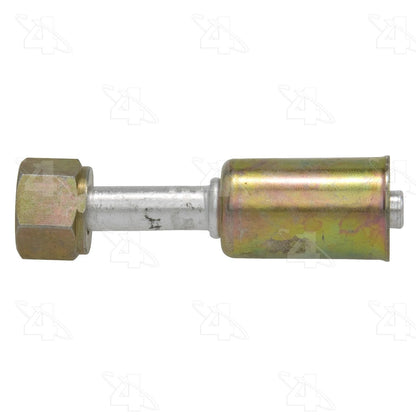 Four Seasons Straight Female Standard O-Ring A/C Fitting w/o Service Port 4006