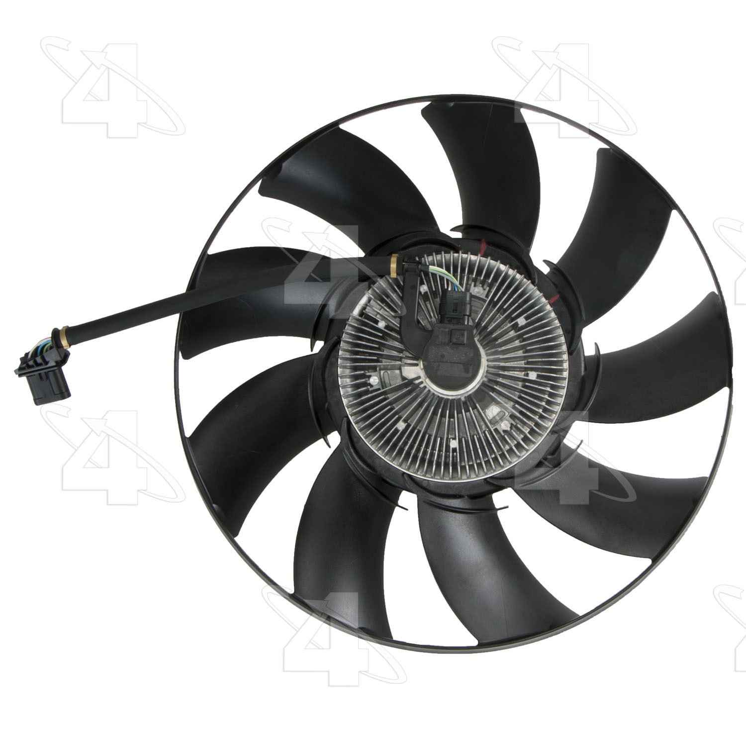 Four Seasons Standard Rotation Severe Duty Electronic Fan Clutch w/ Fan Blade 46120