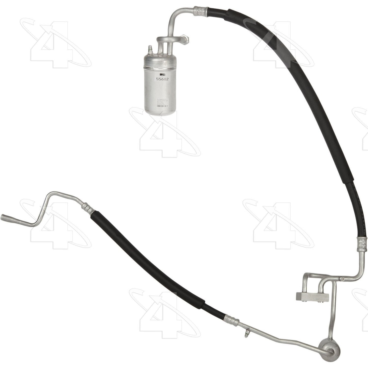 Four Seasons A/C Accumulator with Hose Assembly 55682