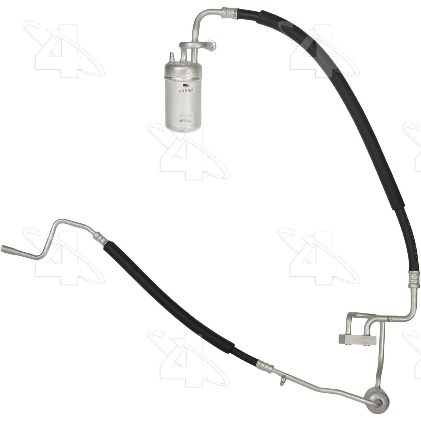 Four Seasons A/C Accumulator with Hose Assembly 55682