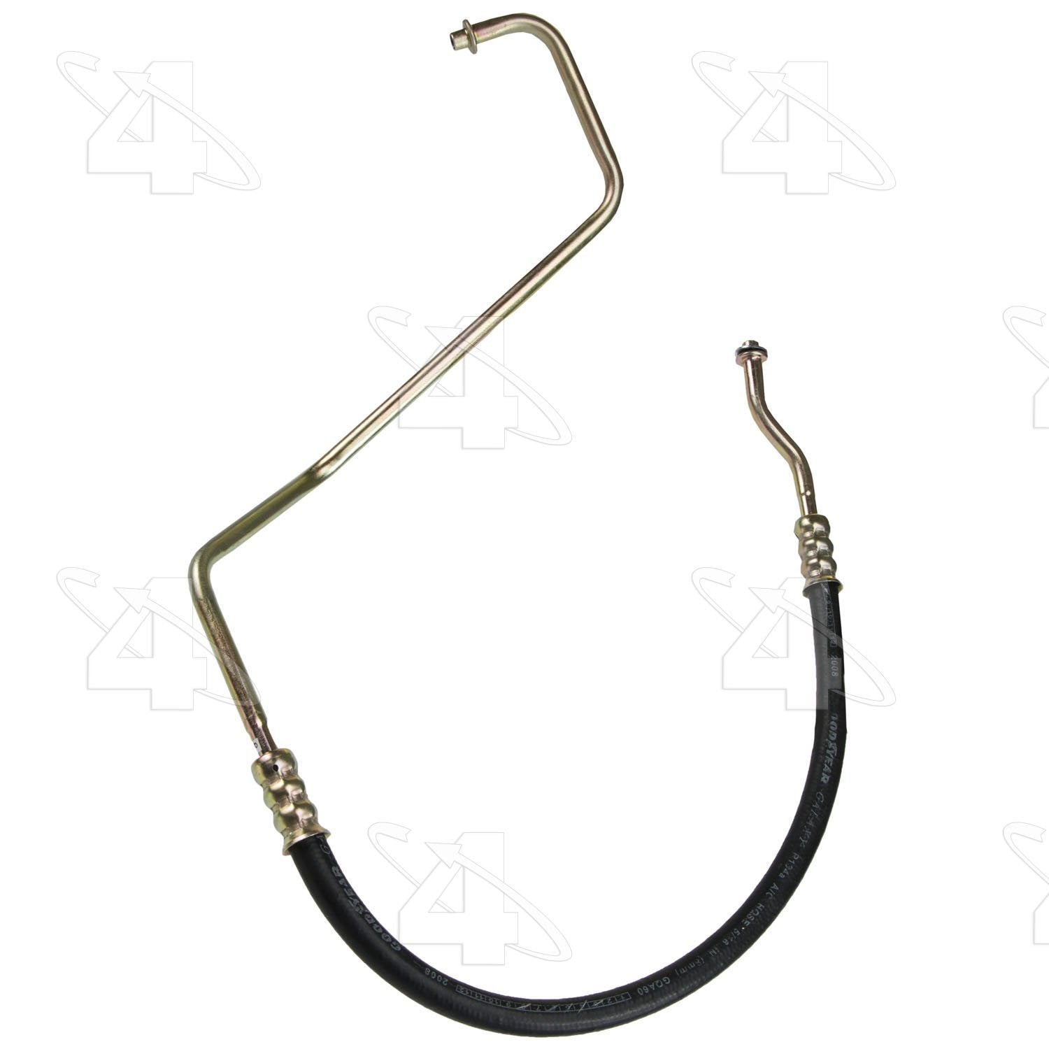 Four Seasons Liquid Line Hose Assembly w/o Orifice Tube  top view frsport 55976