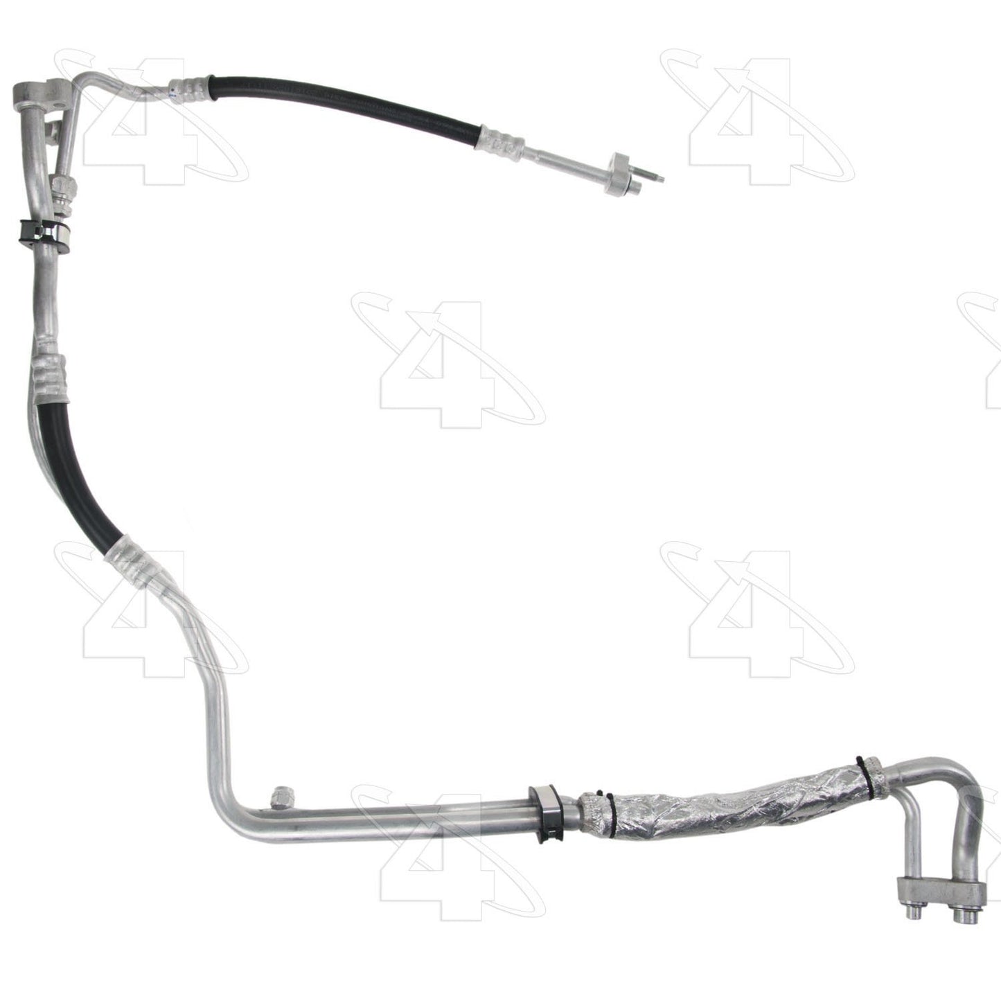 Four Seasons Suction & Liquid Line Hose Assembly w/ Serviceable Orifice Tube 56808