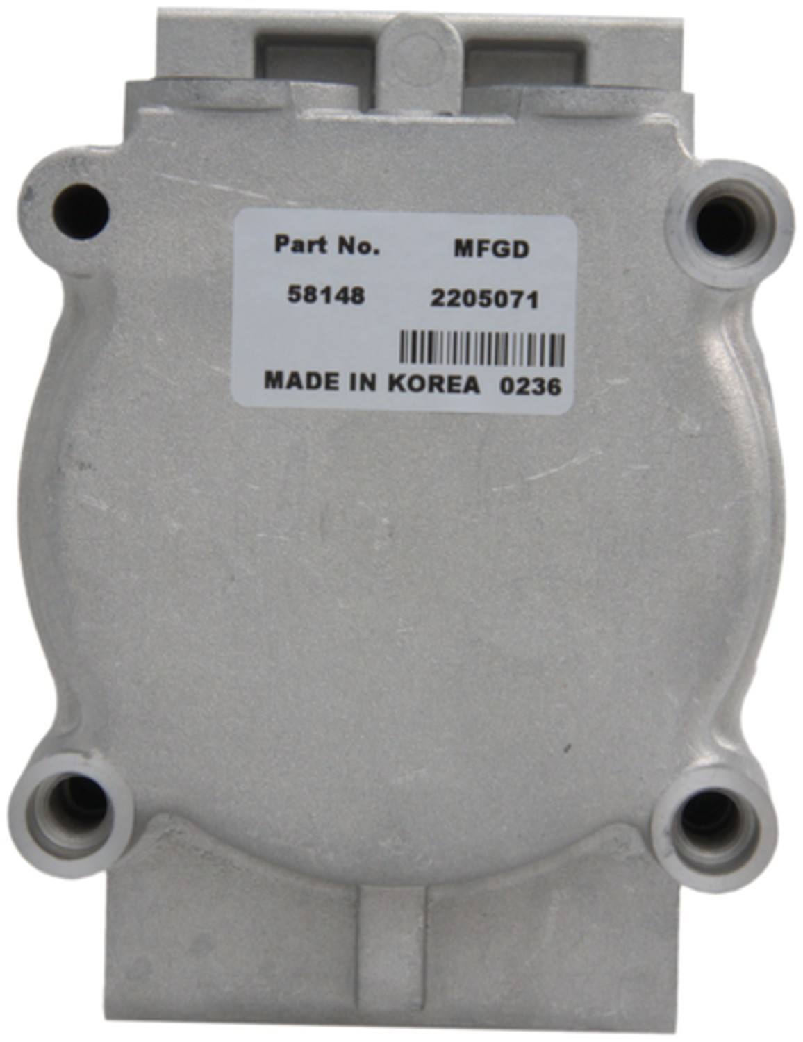 Four Seasons New Ford FS10 Compressor w/ Clutch 58148