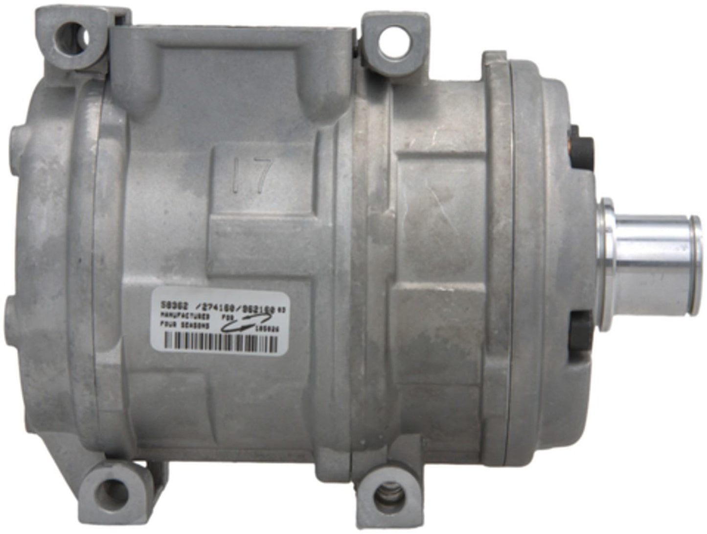 Four Seasons New Nippondenso 10PA17C Compressor w/o Clutch 58362