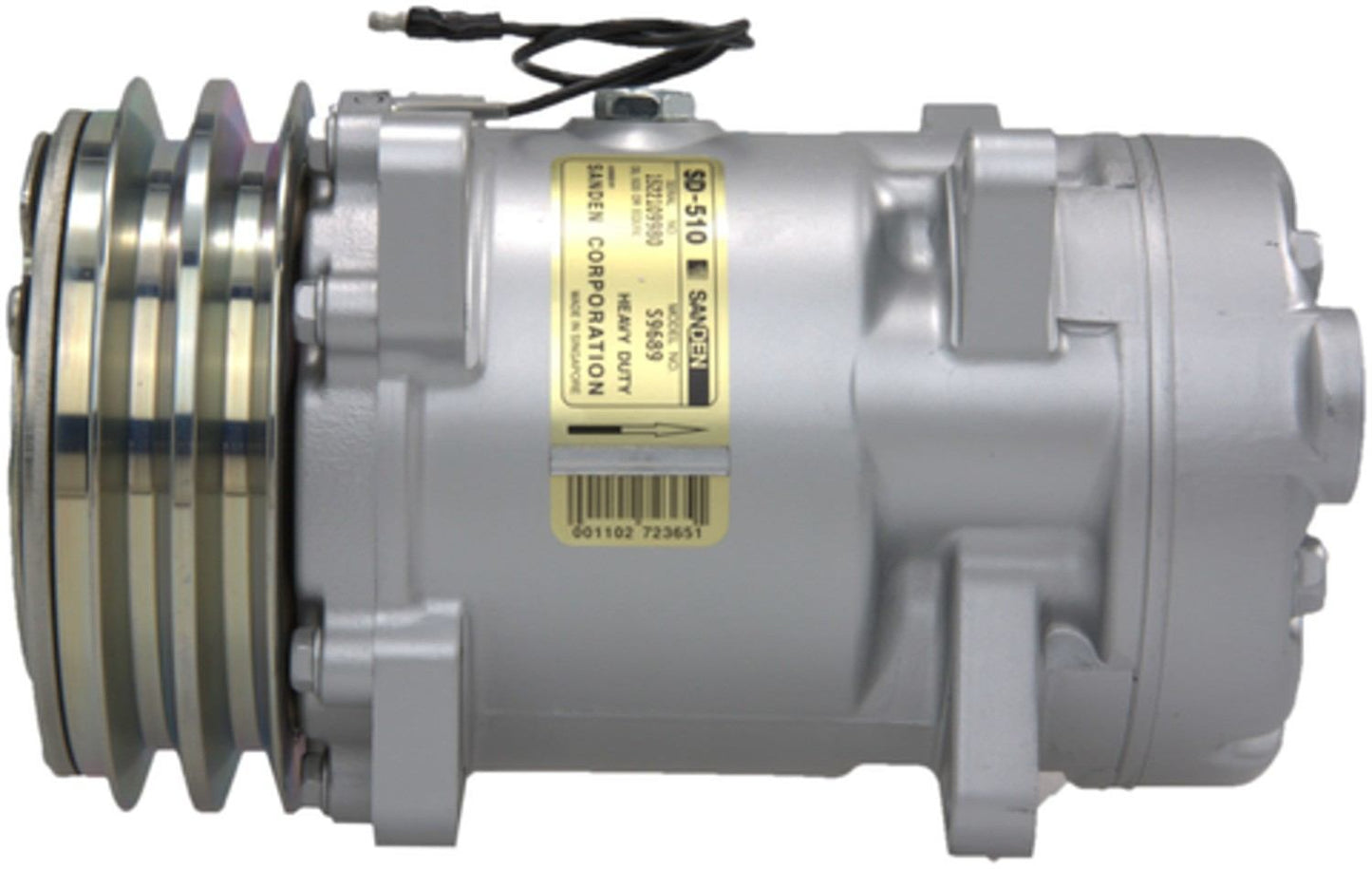 Four Seasons New Sanden/Sankyo SD510 Compressor w/ Clutch 58557