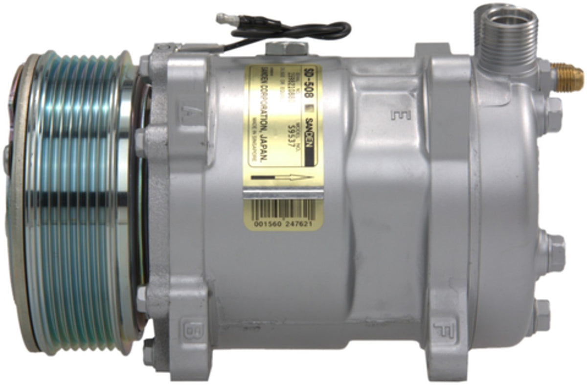 Four Seasons New Sanden/Sankyo SD508 Compressor w/ Clutch 58589