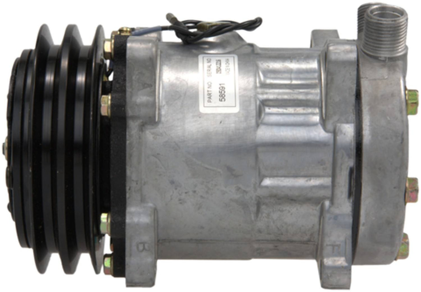 Four Seasons New Sanden/Sankyo SD5H14 Compressor w/ Clutch 58591