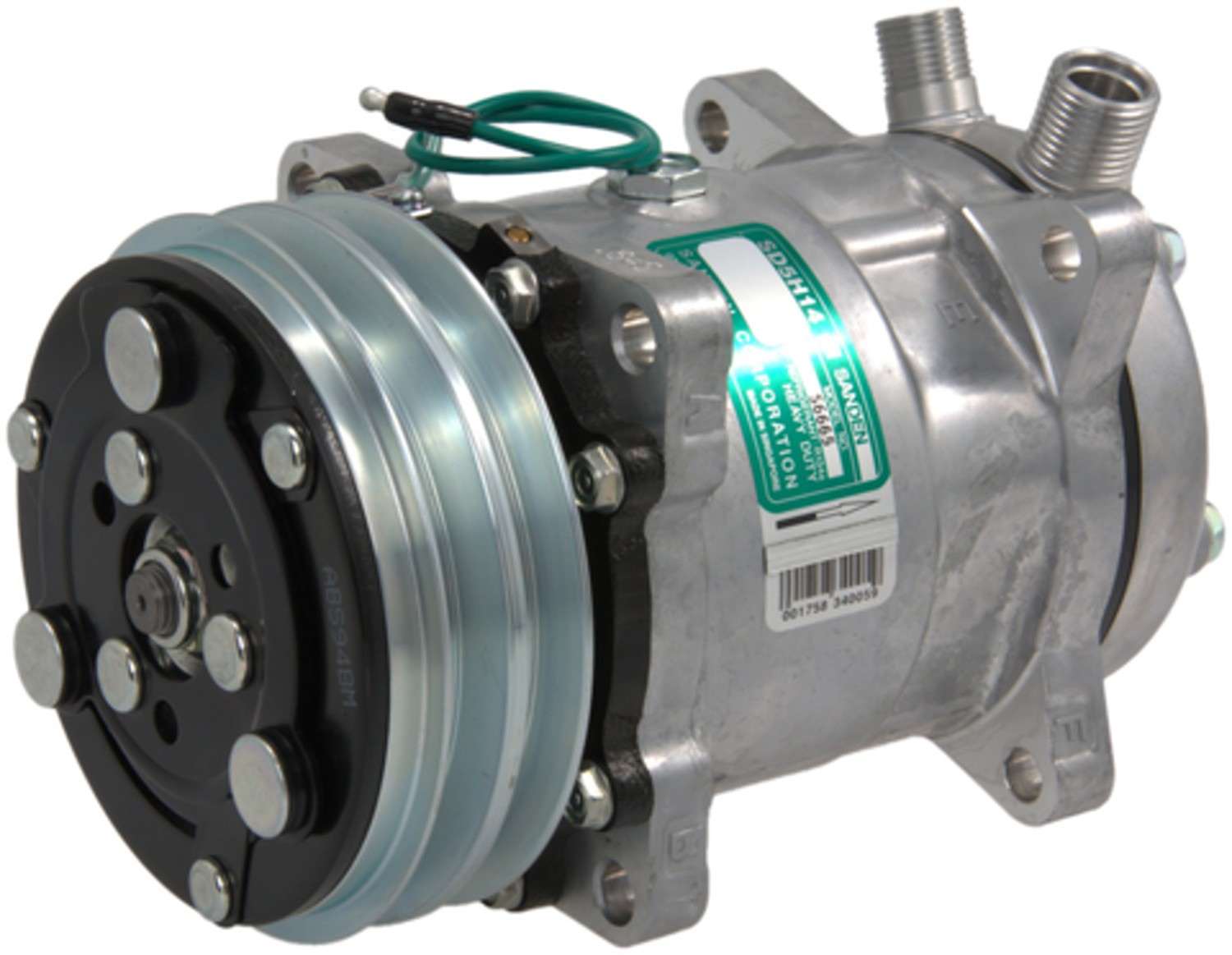 Four Seasons New Sanden/Sankyo SD5H14 Compressor w/ Clutch 58666