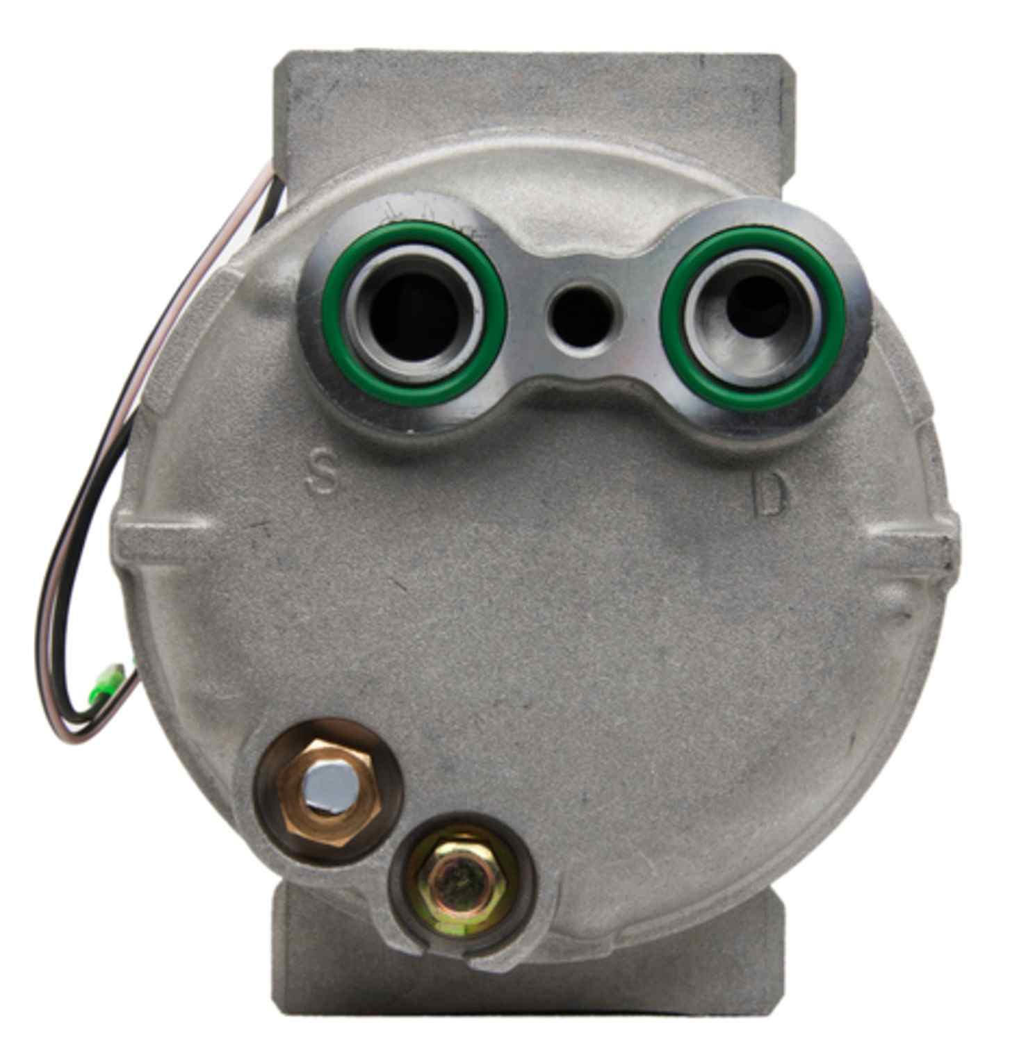 Four Seasons New York-Diesel Kiki-Zexel-Seltec TM21HD Compressor w/ Clutch  top view frsport 58690