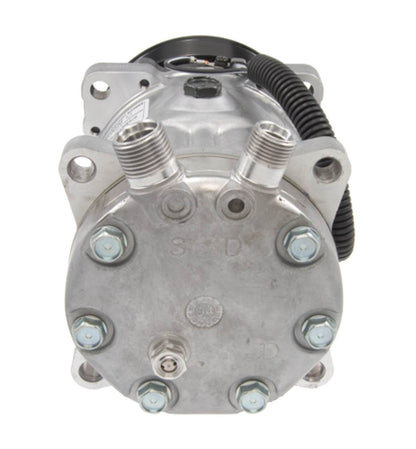Four Seasons New Sanden/Sankyo SD7H15 Compressor w/ Clutch  top view frsport 58780