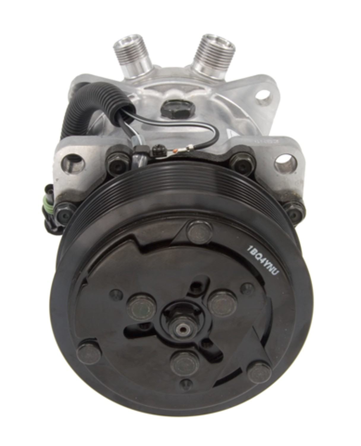 Four Seasons New Sanden/Sankyo SD7H15 Compressor w/ Clutch  top view frsport 58780