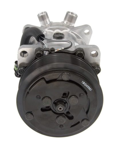 Four Seasons New Sanden/Sankyo SD7H15 Compressor w/ Clutch  top view frsport 58780