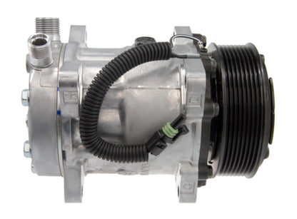 Four Seasons New Sanden/Sankyo SD7H15 Compressor w/ Clutch  top view frsport 58780