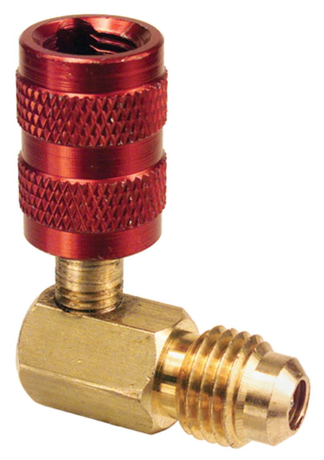 Four Seasons R12 90ï¿½ 1/4MFx3/16FF - Swivel A/C Service Adapter 59617