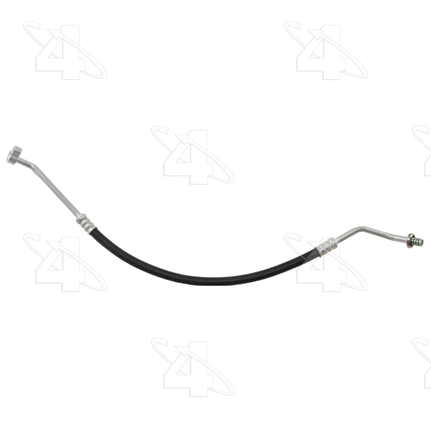 Four Seasons Liquid Line Hose Assembly w/o Orifice Tube  top view frsport 66563