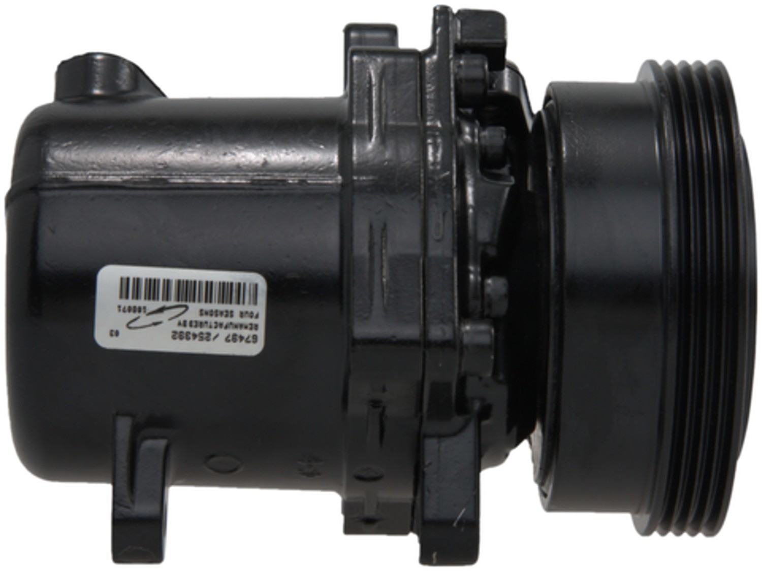 Four Seasons Reman Seiko Seiki SS96D1 Compressor w/ Clutch  top view frsport 67497