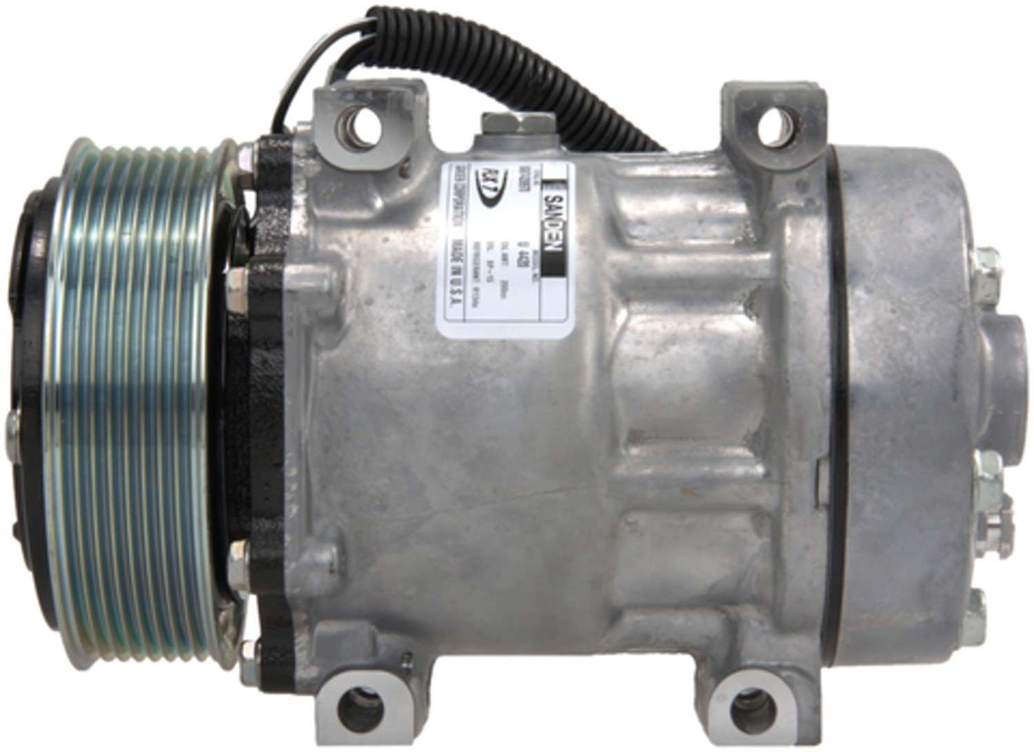 Four Seasons New Sanden/Sankyo FLX7 Compressor w/ Clutch 68158