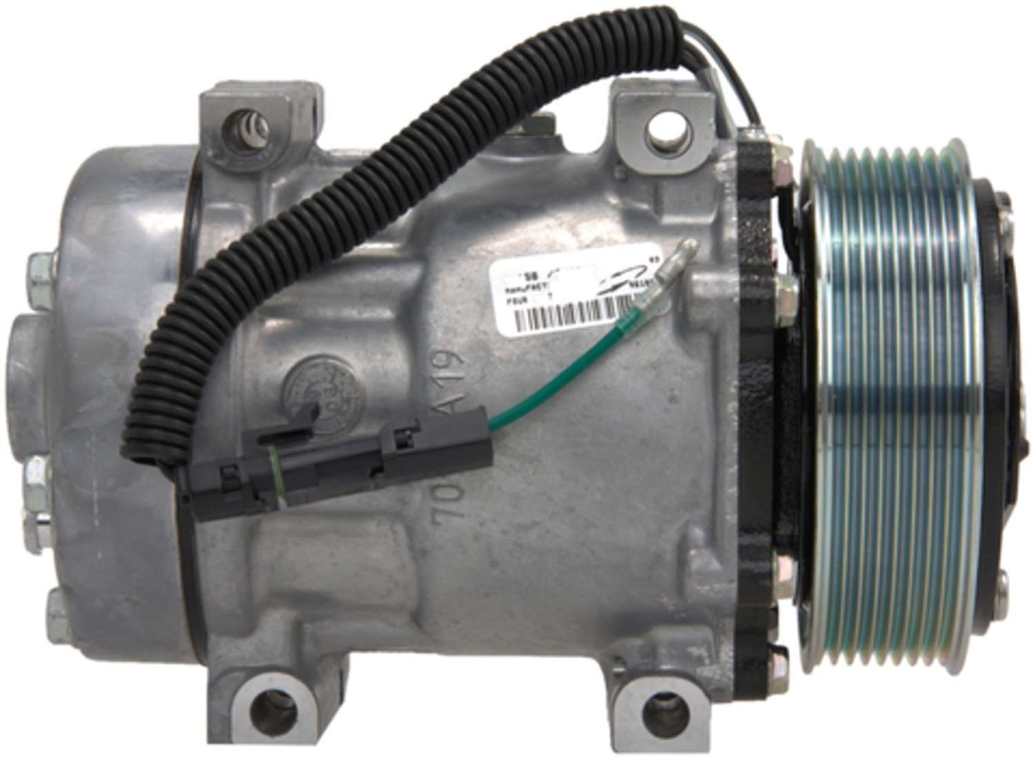 Four Seasons New Sanden/Sankyo FLX7 Compressor w/ Clutch 68158