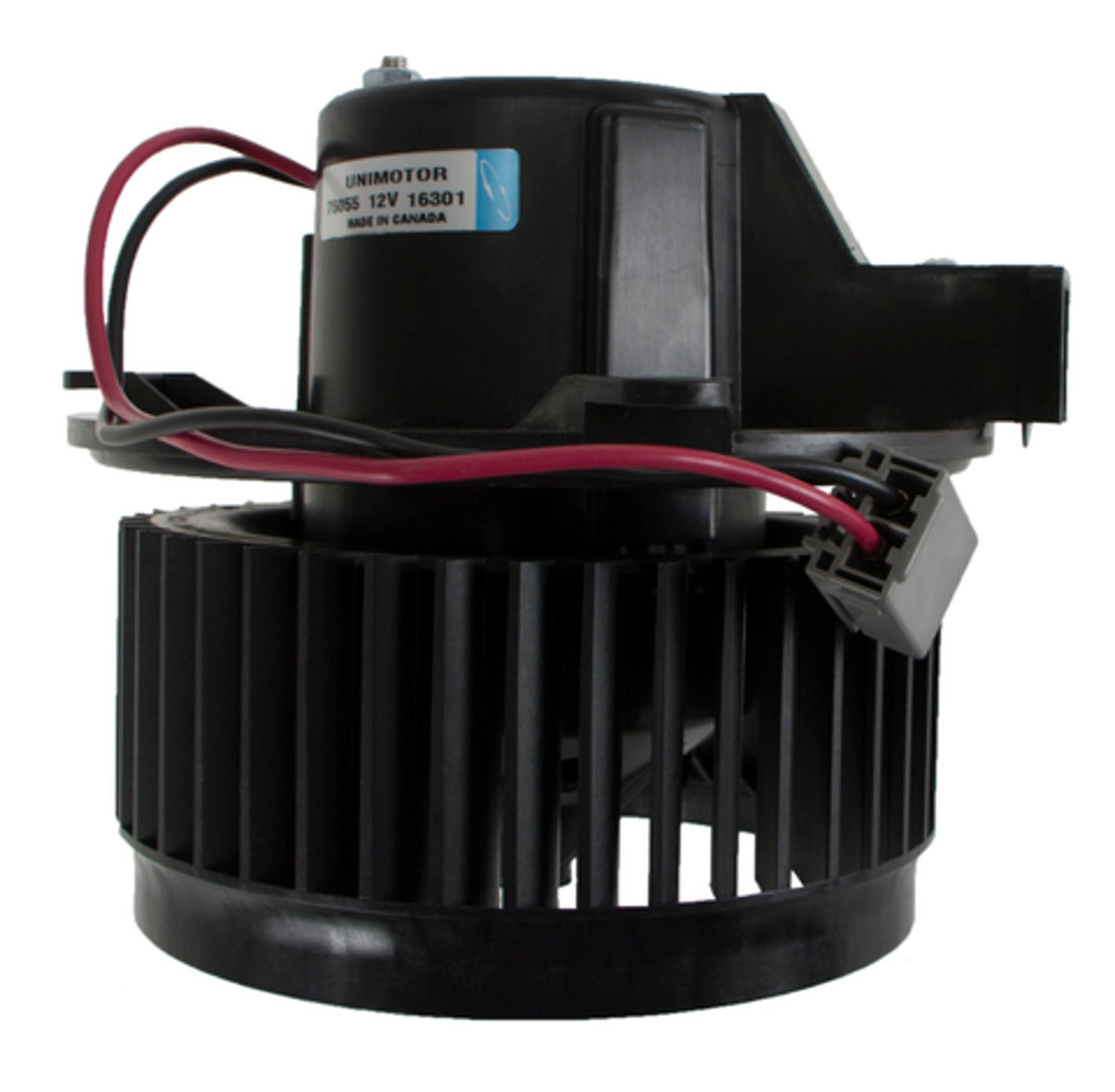 Four Seasons Flanged Vented CCW Blower Motor w/ Wheel 75055