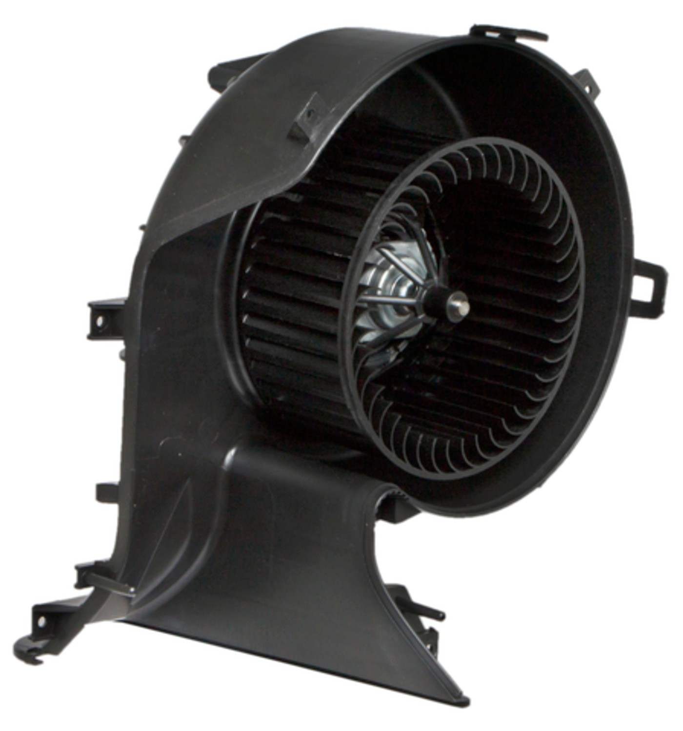 Four Seasons Flanged Vented CCW Blower Motor w/ Wheel  top view frsport 75058