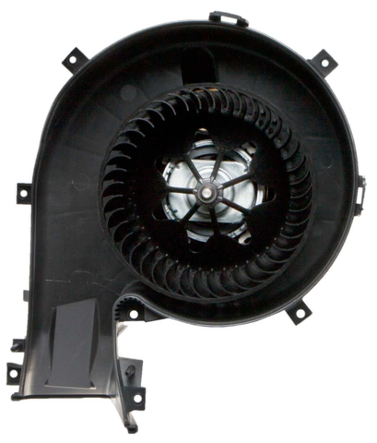 Four Seasons Flanged Vented CCW Blower Motor w/ Wheel  top view frsport 75058