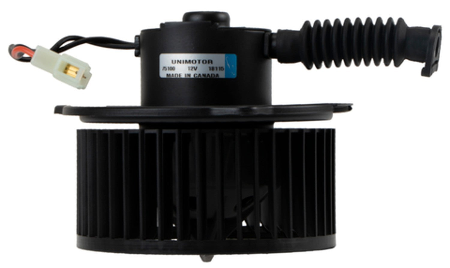 Four Seasons Flanged Vented CCW Blower Motor w/ Wheel 75100