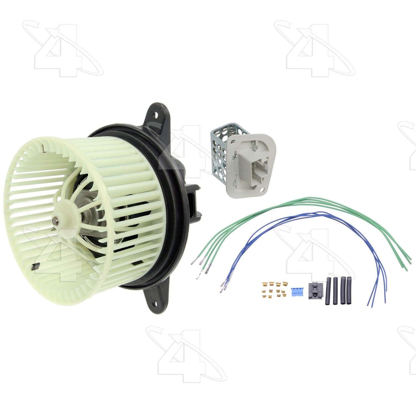 Four Seasons Flanged Vented CW Blower Motor w/ Wheel 75121