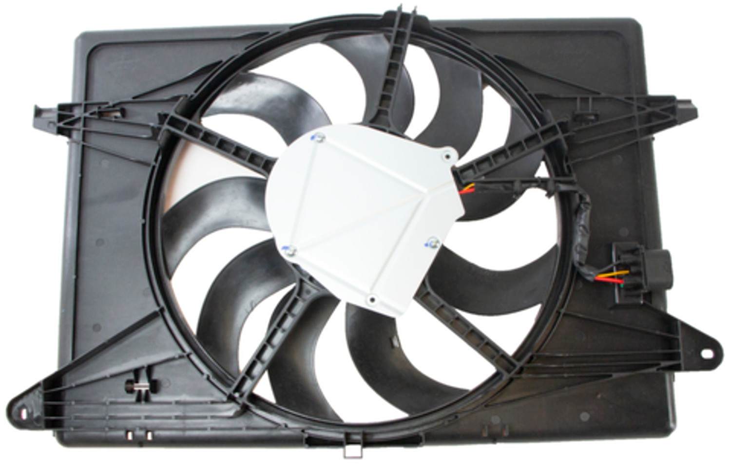 Four Seasons Radiator Fan Motor Assembly  top view frsport 75320