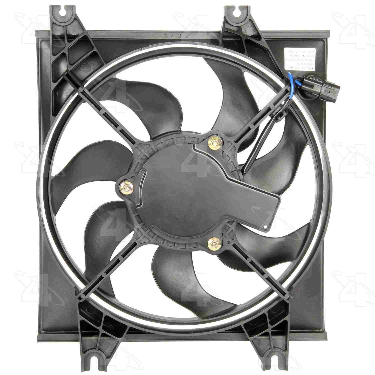 Four Seasons Condenser Fan Motor Assembly 75391