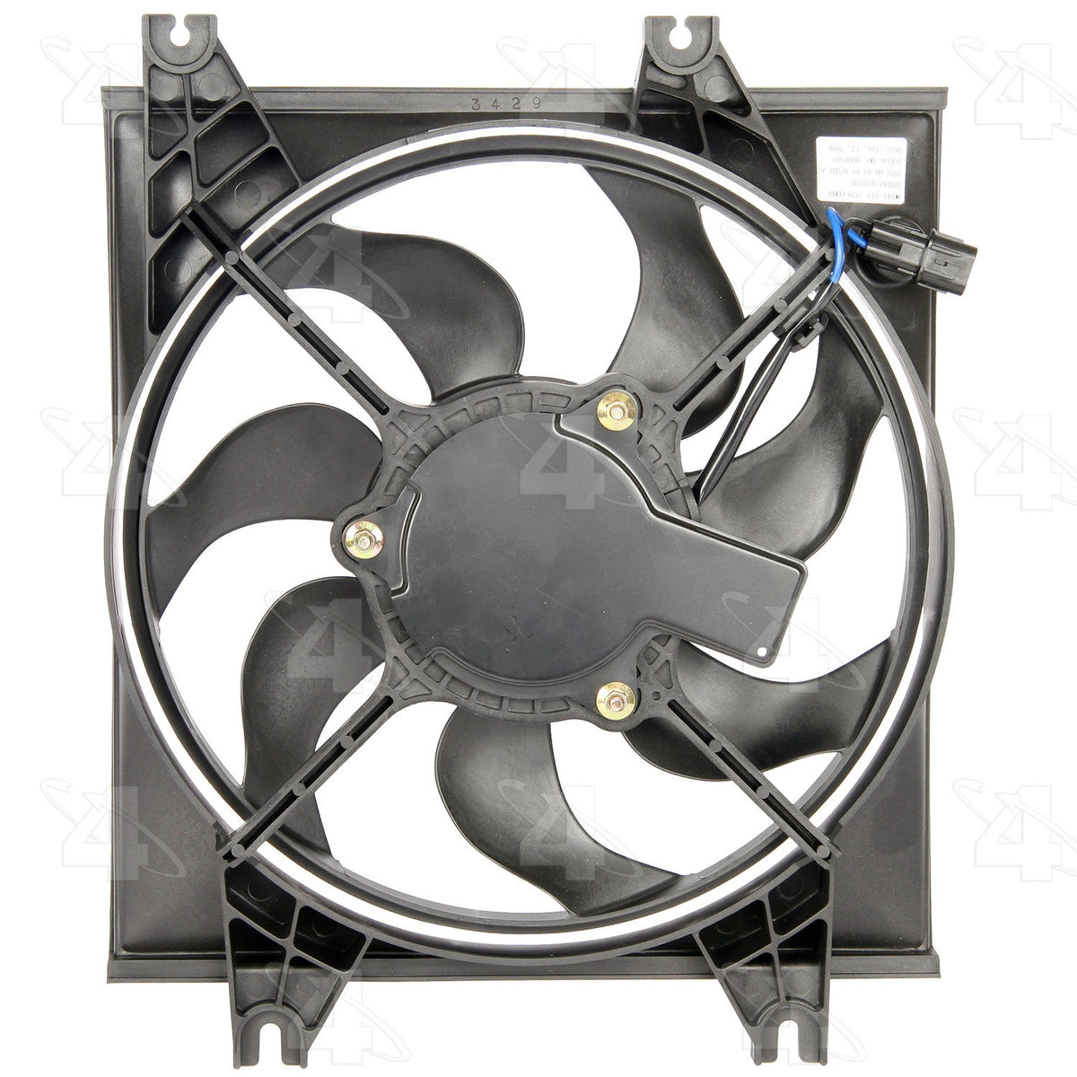Four Seasons Condenser Fan Motor Assembly 75391