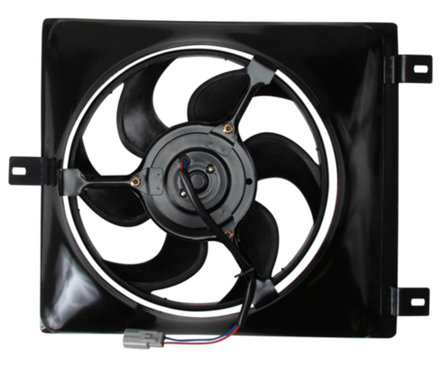 Four Seasons Condenser Fan Motor Assembly  top view frsport 75474