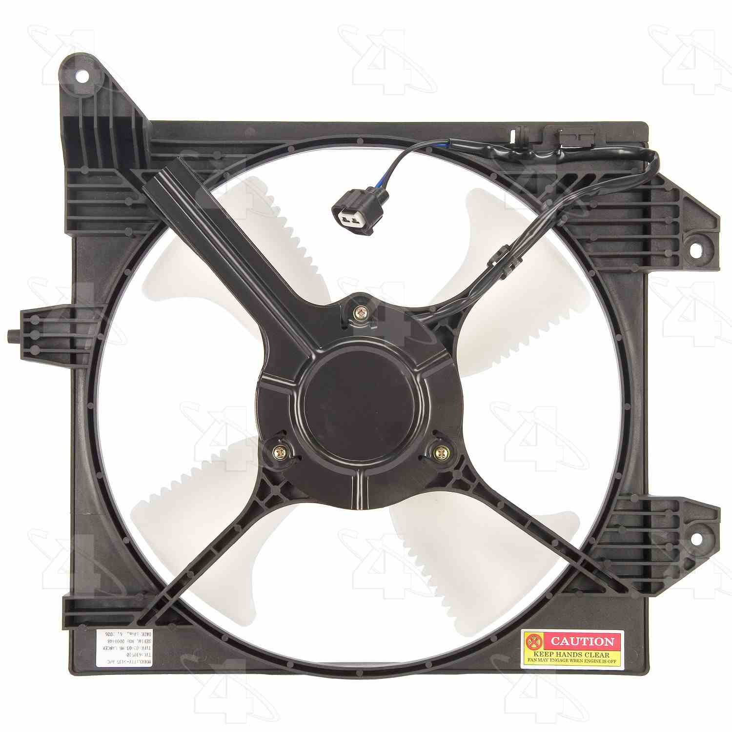Four Seasons A/C Condenser Fan Assembly 75522
