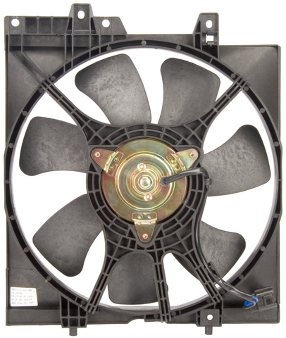 Four Seasons Condenser Fan Motor Assembly 75525