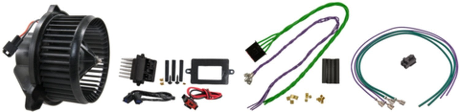 Four Seasons Complete Blower Motor/Resistor/Connector Kit 75743BRK4