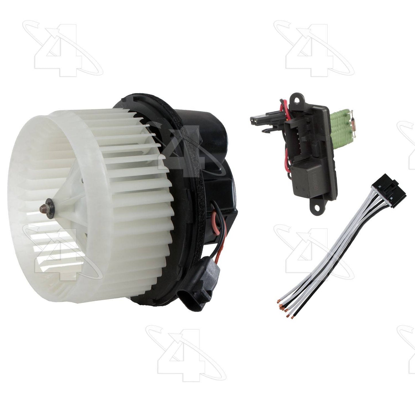 Four Seasons Complete Blower Motor/Resistor/Connector Kit
 75748BRK4