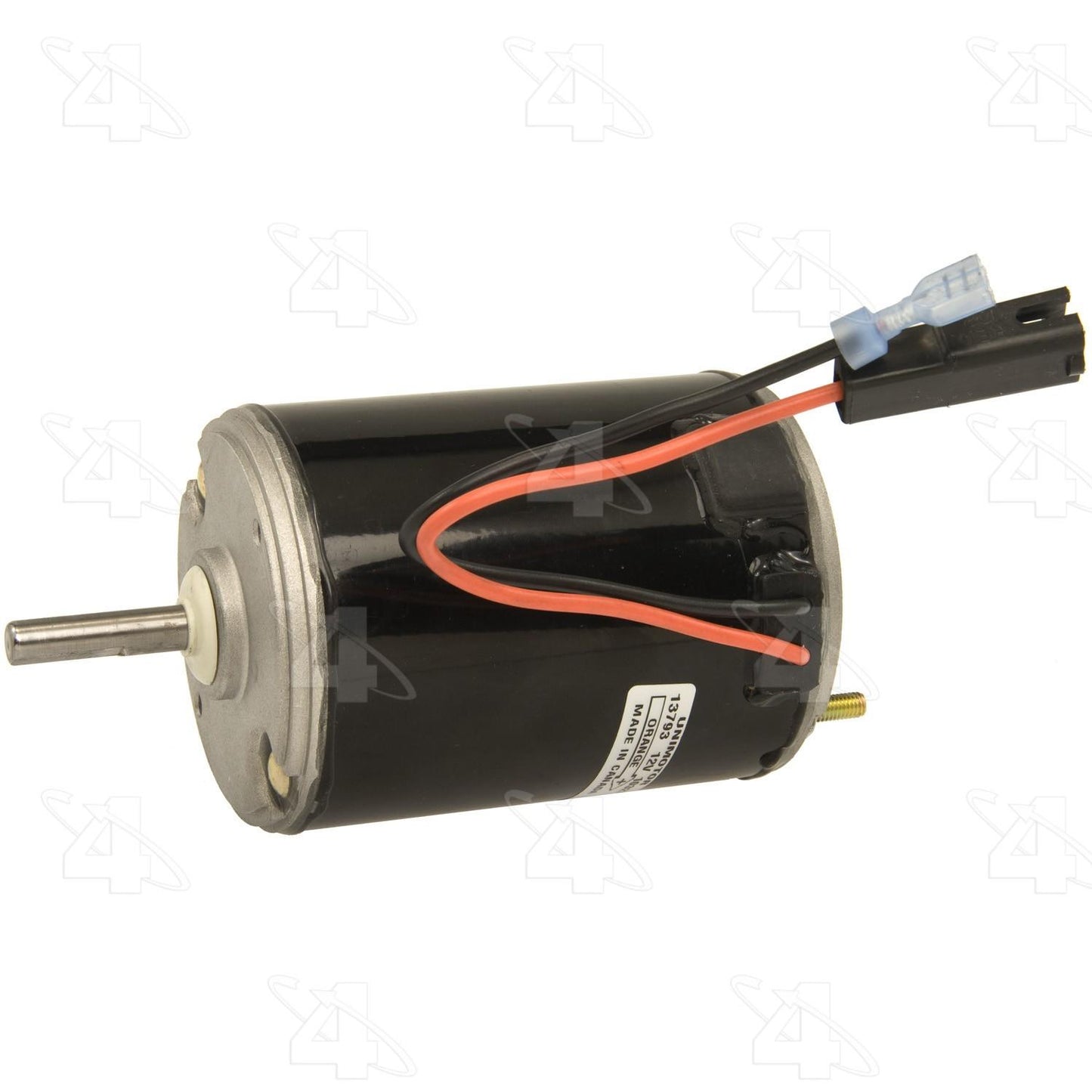 Four Seasons Single Shaft Closed CW Blower Motor w/o Wheel  top view frsport 75793