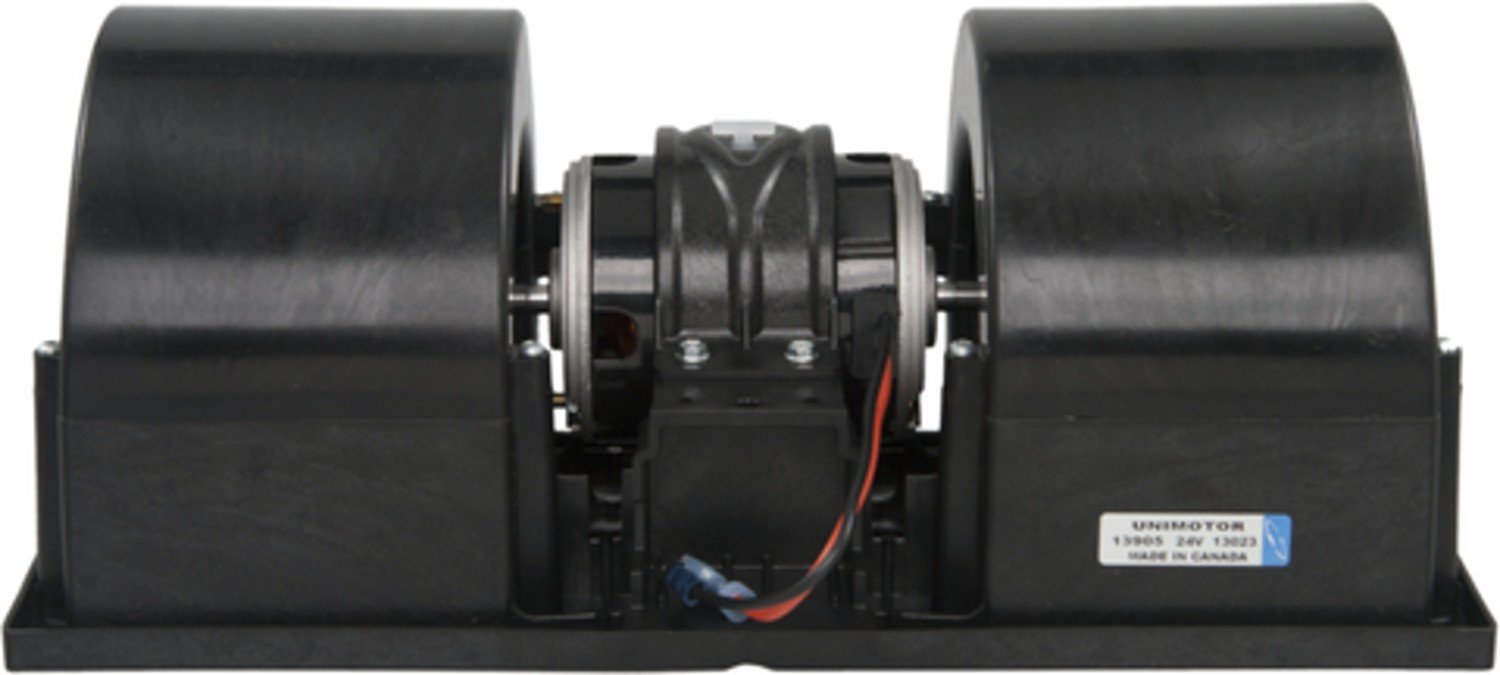 Four Seasons Double Shaft Vented CCW Blower Motor w/ Wheel 75905