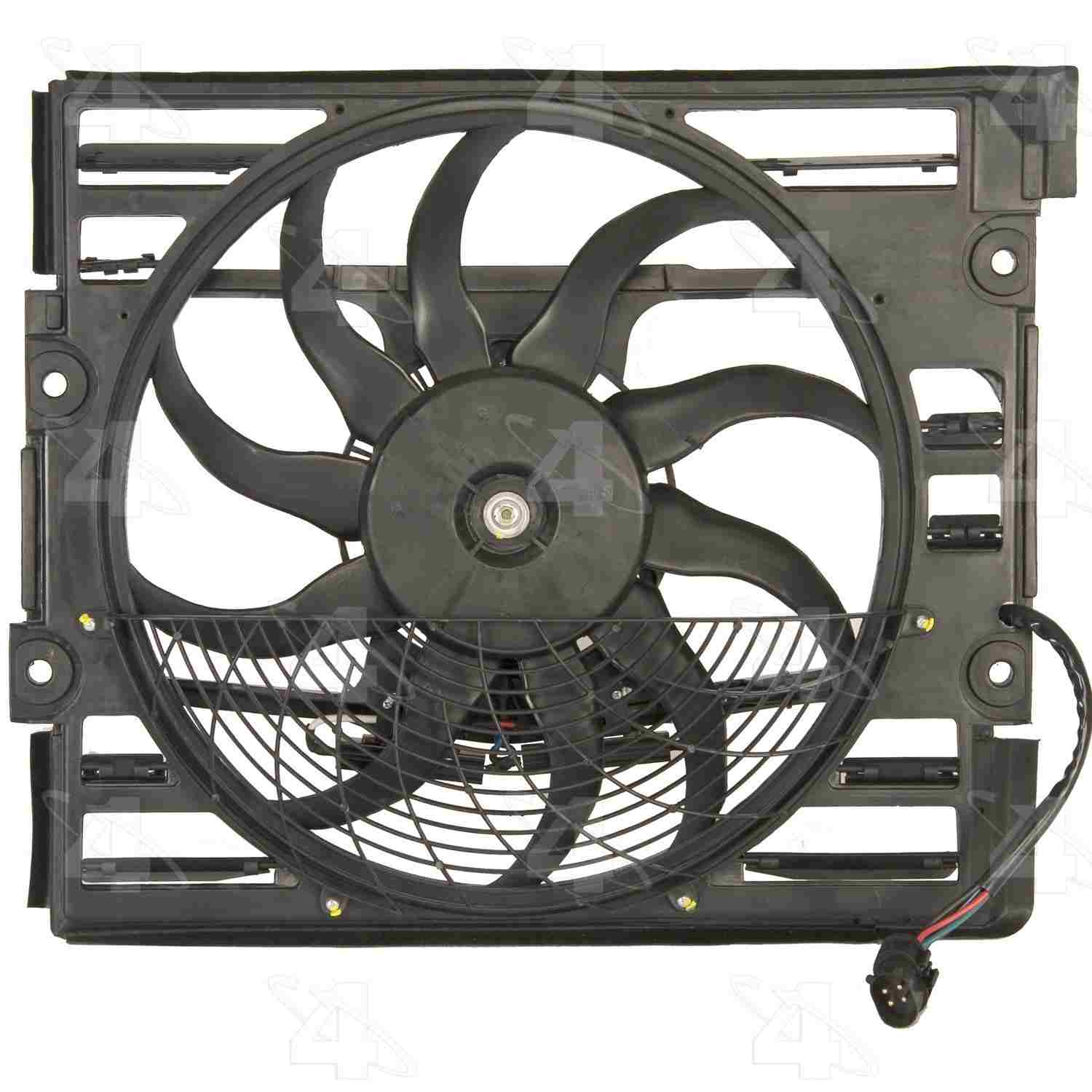 Four Seasons Condenser Fan Motor Assembly 76066