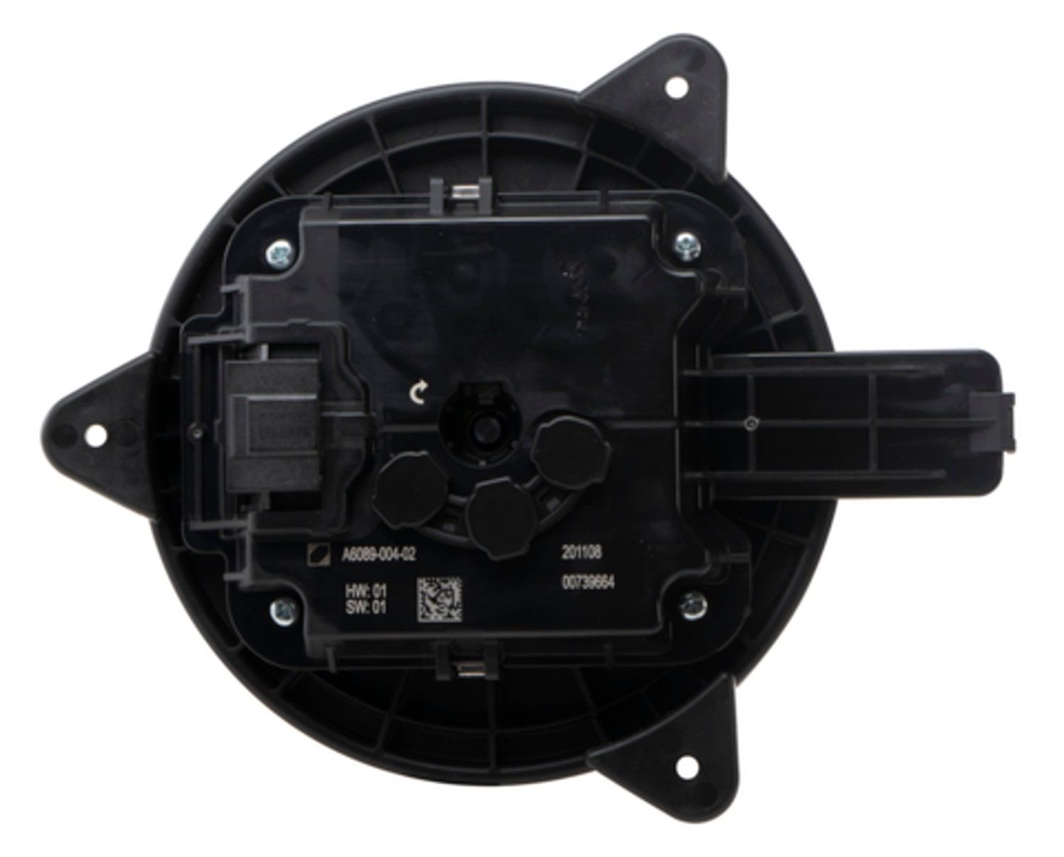 Four Seasons Brushless Flanged Vented CCW Blower Motor w/ Wheel 76515