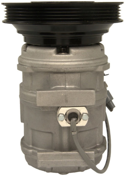 Four Seasons New Nippondenso 10PA17C Compressor w/ Clutch  top view frsport 78307