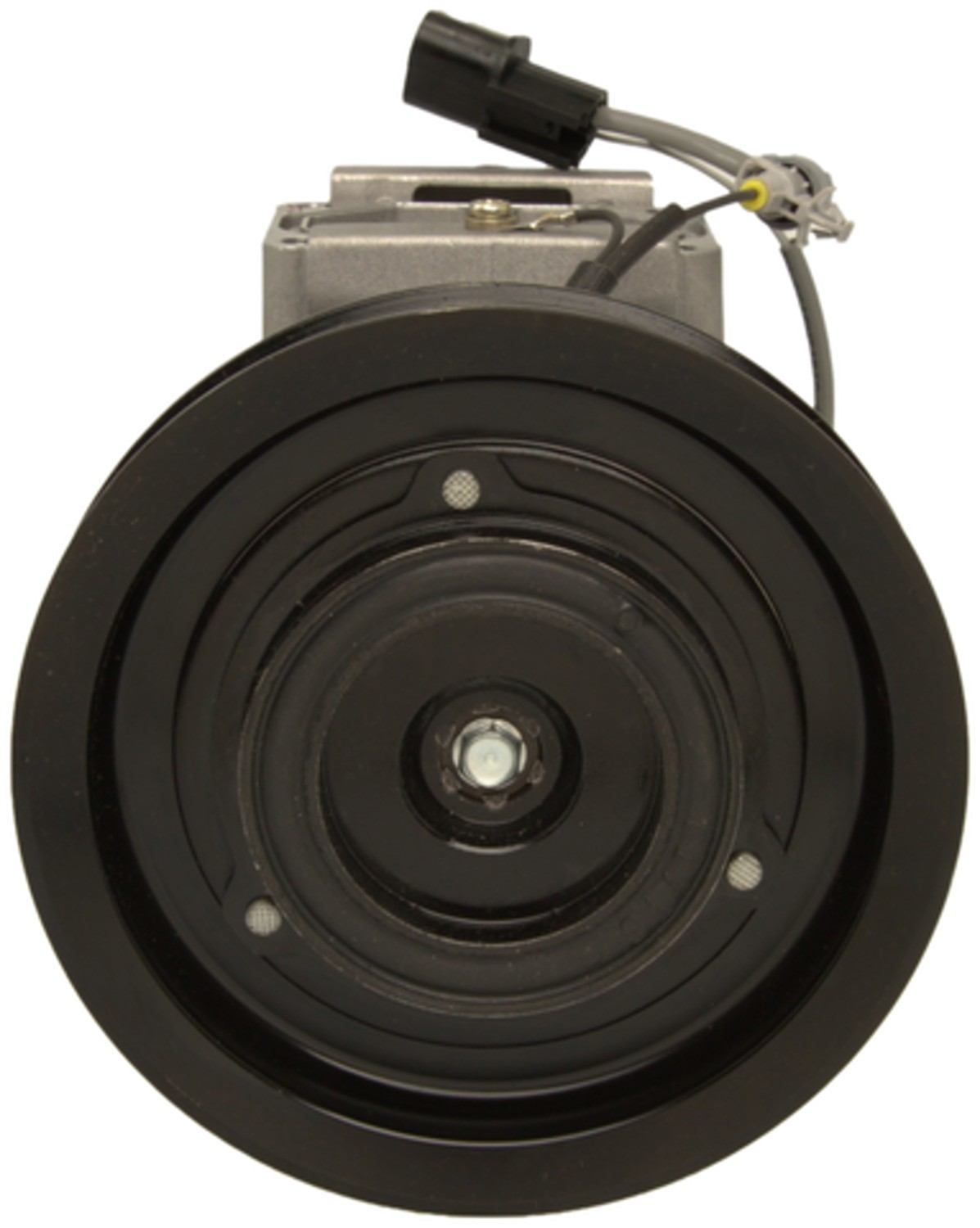 Four Seasons New Nippondenso 10PA17C Compressor w/ Clutch  top view frsport 78307