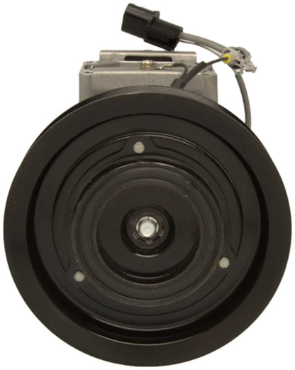 Four Seasons New Nippondenso 10PA17C Compressor w/ Clutch  top view frsport 78307