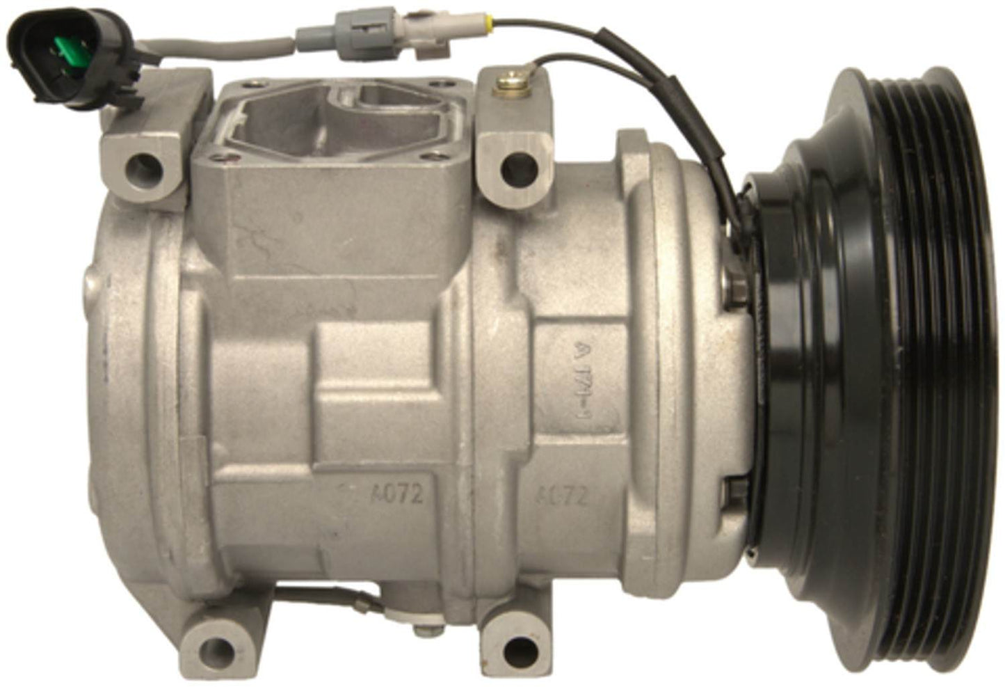 Four Seasons New Nippondenso 10PA17C Compressor w/ Clutch  top view frsport 78307